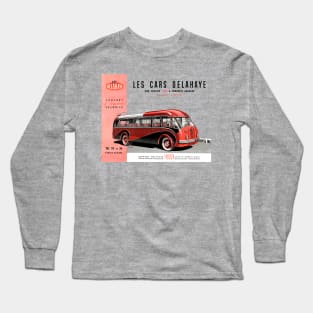 1951 DELAHAYE AUTOBUS - advert Long Sleeve T-Shirt